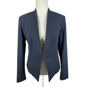 Tommy John The Go Anywhere Collection Blazer Minimalist Career Blue Women's Med